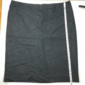 Isaac Mizrahi for Target Charcoal Wool Skirt NWT